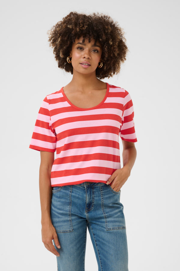 CUBenzo Deia T-Shirt Fiery Red
