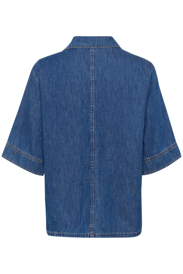 CUPin Arpa Blouse Dark Blue Wash