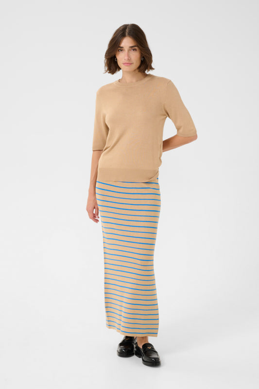 CUEbba Annemette Tube Skirt Tannin