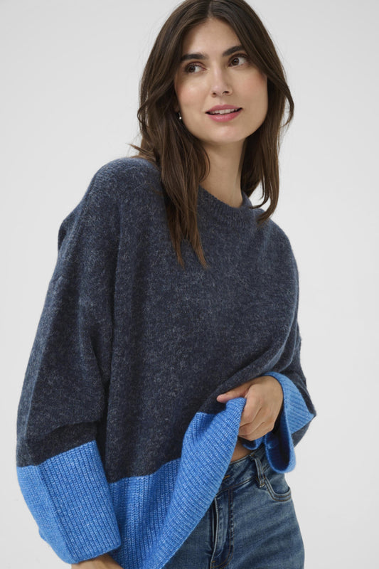 CUNicky Kimmy Pullover Dress Blues