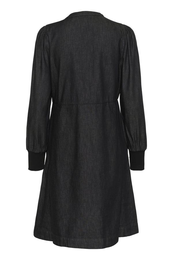 CUHilka Arpa Short Dress Black Wash