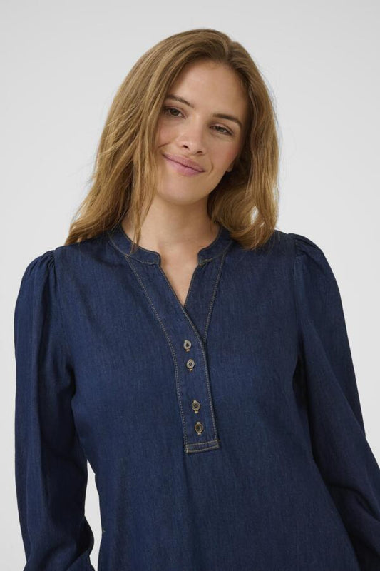 CUHilka Arpa Short Dress Rinse Wash