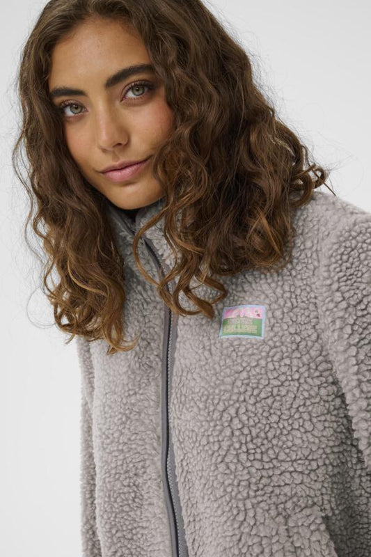 CUCatina Teddy Jacket Drizzle