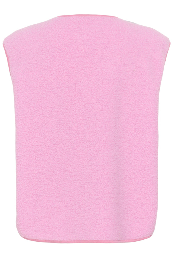 CUCatina Teddy Waistcoat Begonia Pink