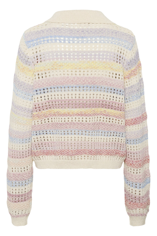 CUJuana LS Polo Multi Stripe