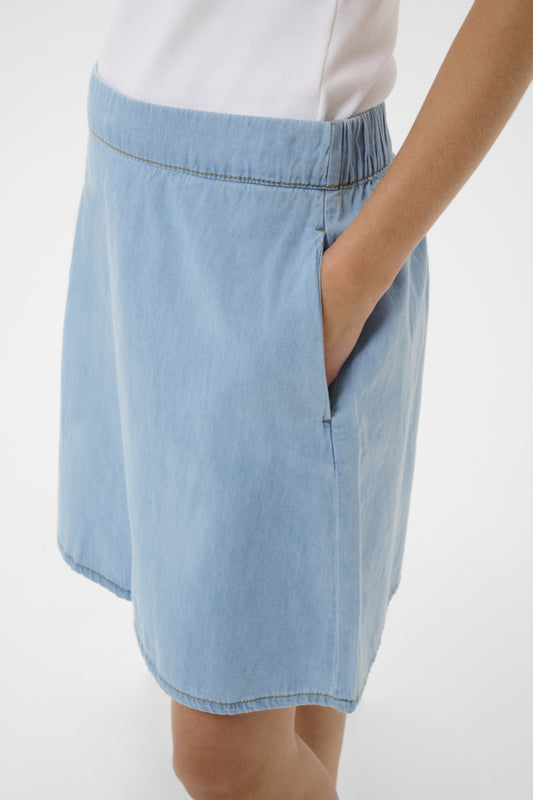CUNua Arpa Skirt Light Blue Wash