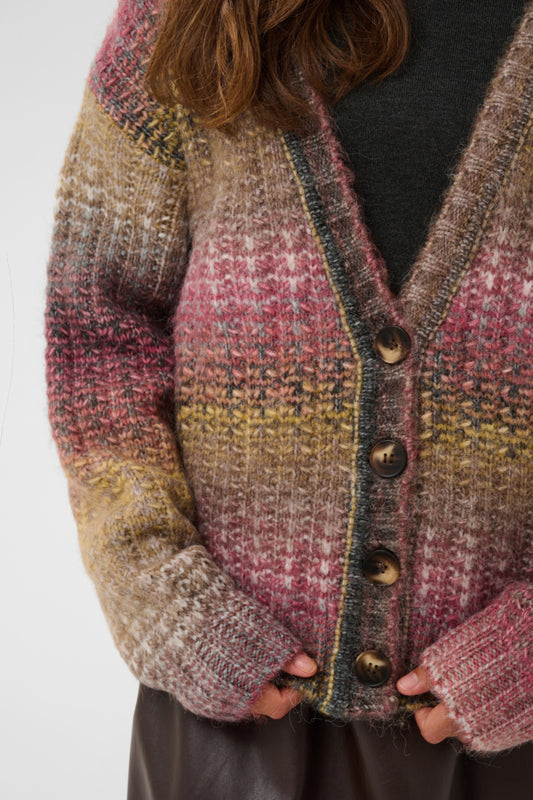 CUJazz Cardigan Red Yellow Mix