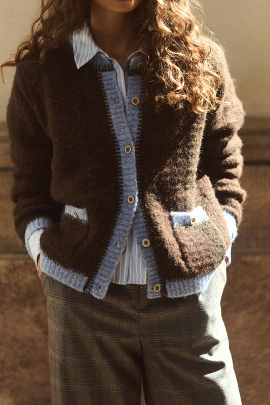 CUGilan Cardigan Brown