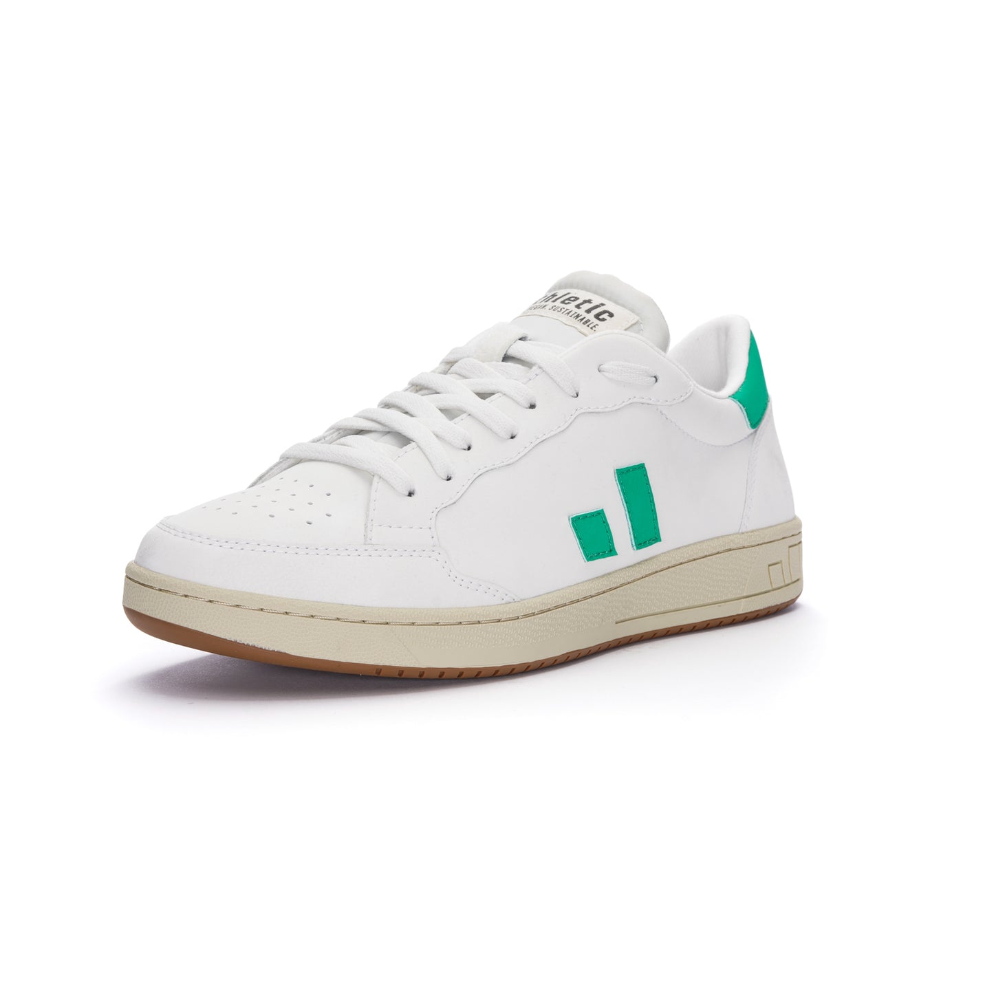 Ethletic Sneaker Jesse Lo Cut Chalk White / Frog Green