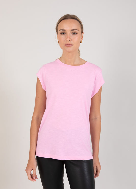 CC Heart Basic T-Shirt Baby Pink