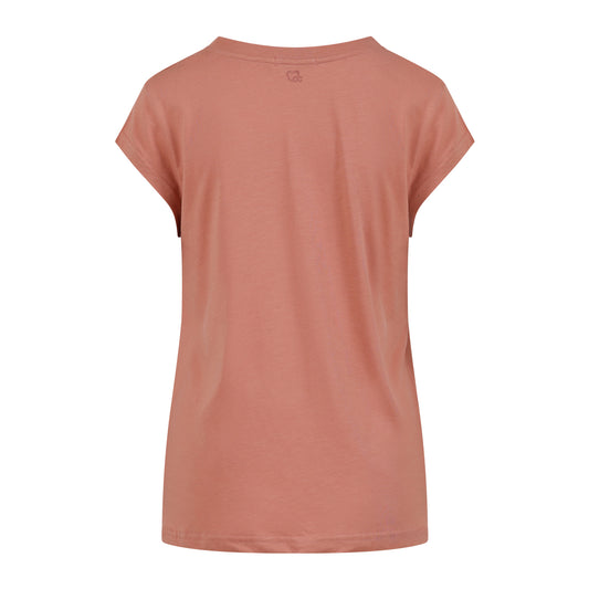 CC Heart Basic T-Shirt Rose Clay