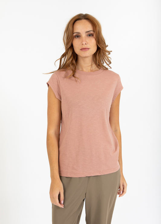 CC Heart Basic T-Shirt Washed Rose