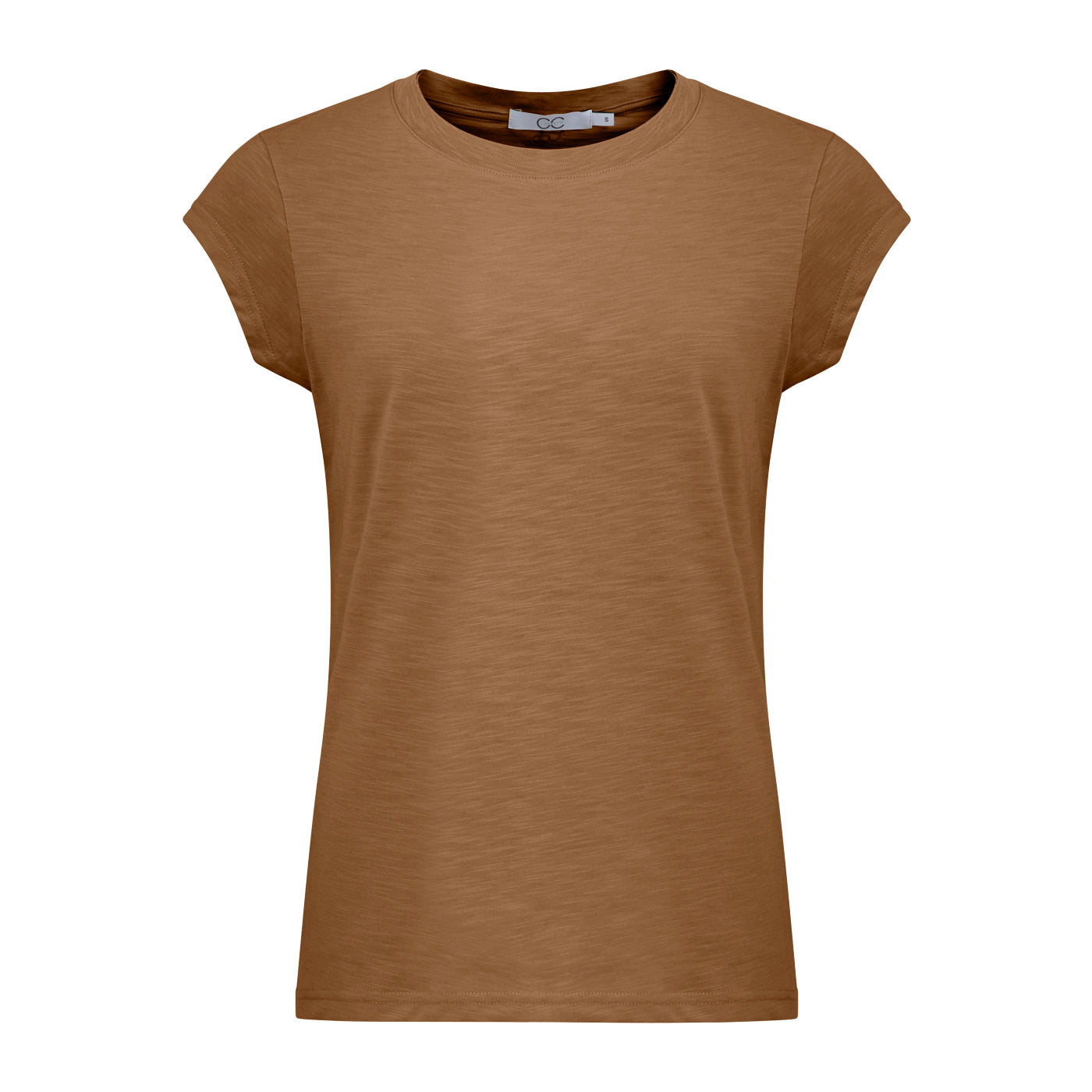 CC Heart Basic T-Shirt Caramel
