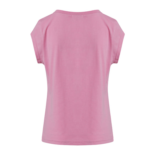 CC Heart Basic T-Shirt Rose Pink