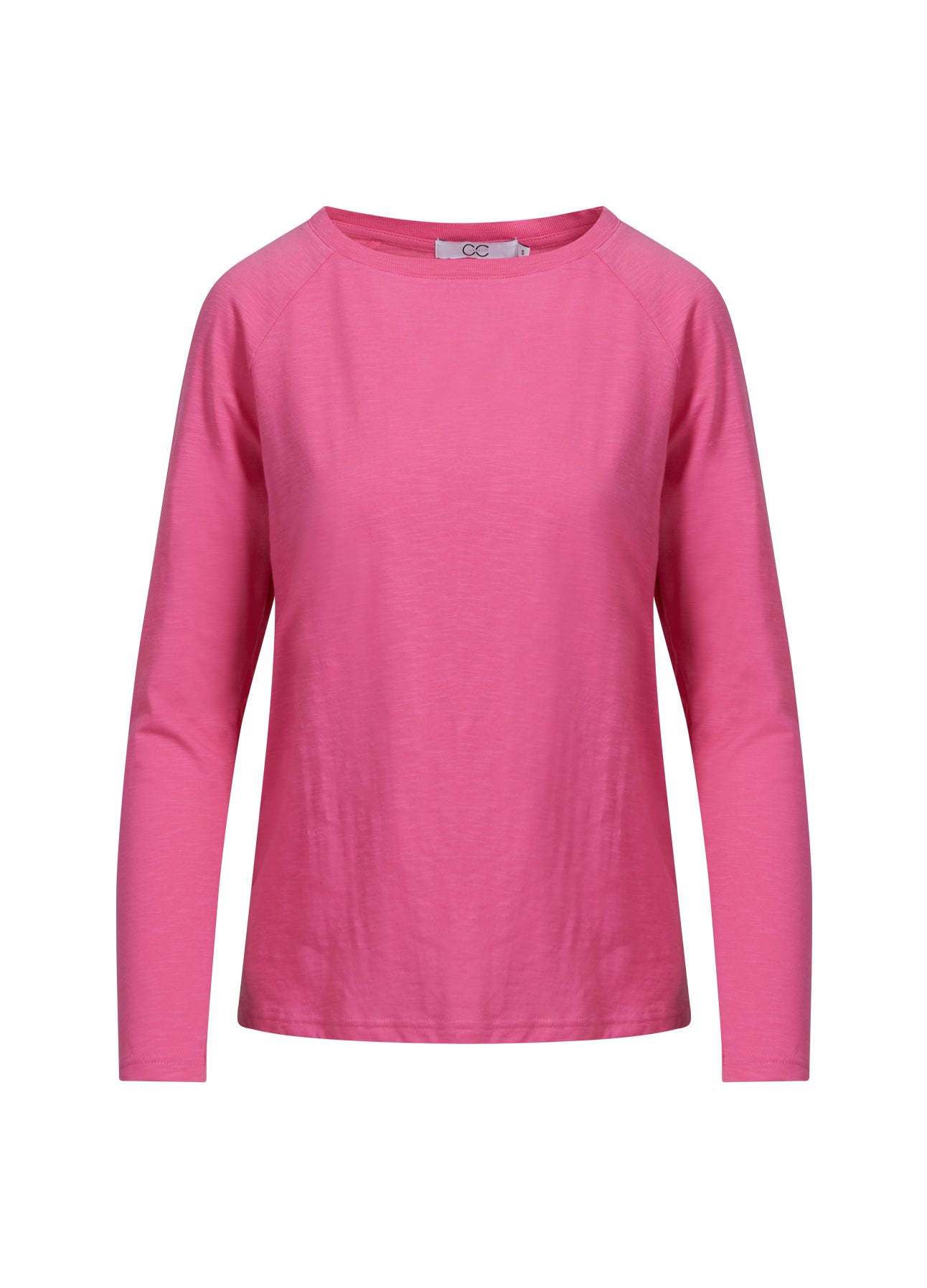 CC Heart Basic Long Sleeve Clear Pink