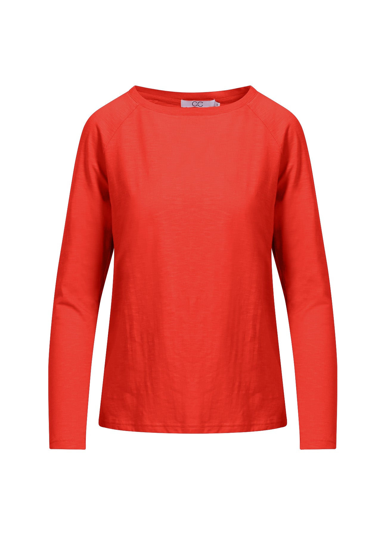 CC Heart Basic Long Sleeve Red Lips