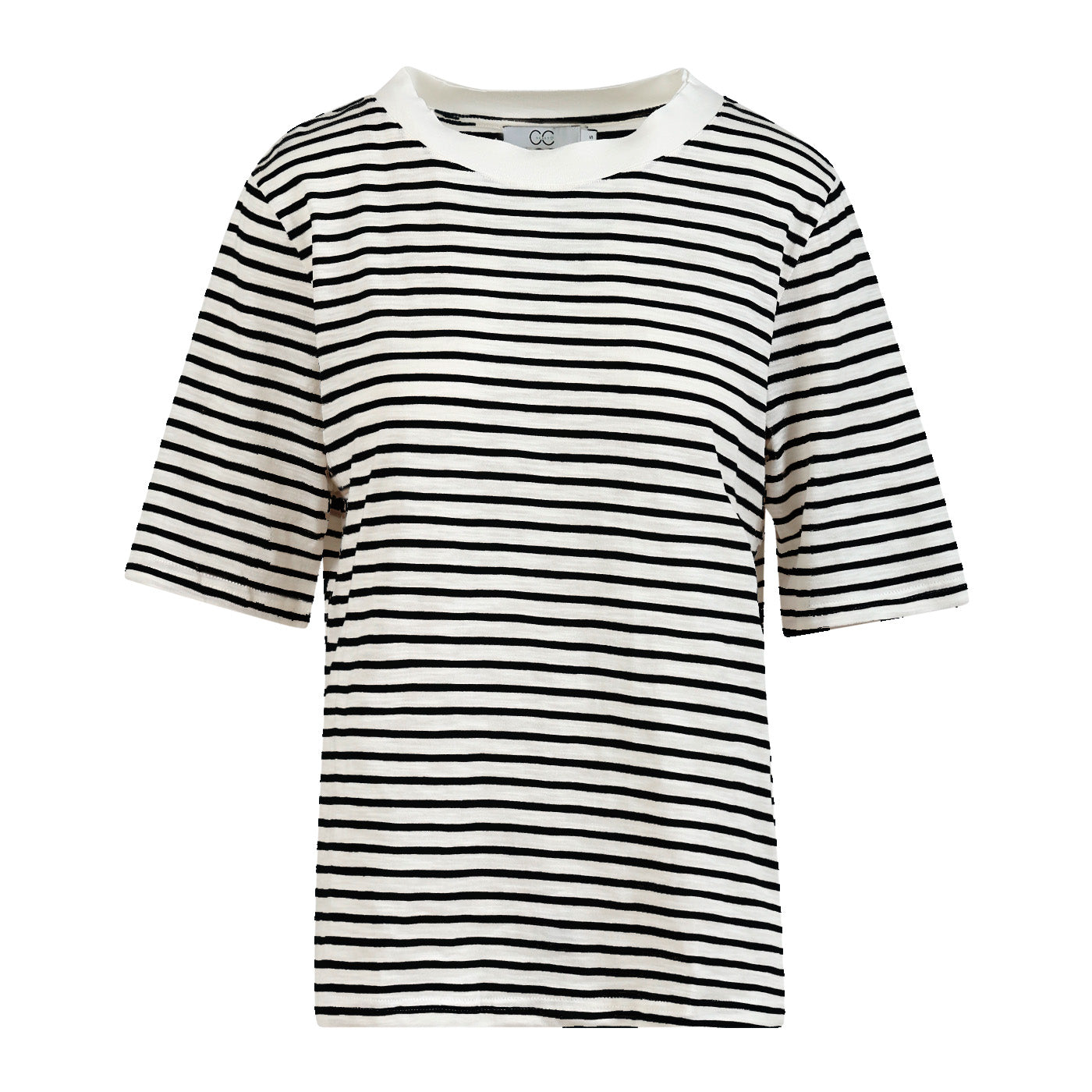 CC Heart Silla Stripe T-Shirt White