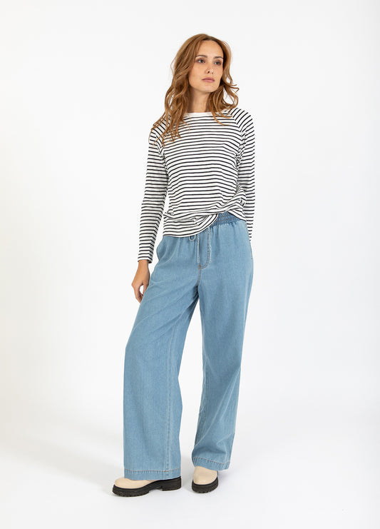 CC Heart Silla Stripe T-Shirt White