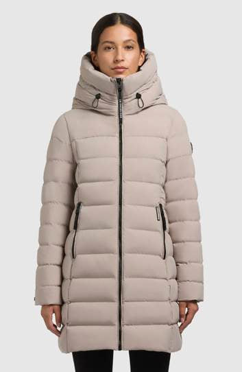 Khujo Jacke Nekar Feather Beige