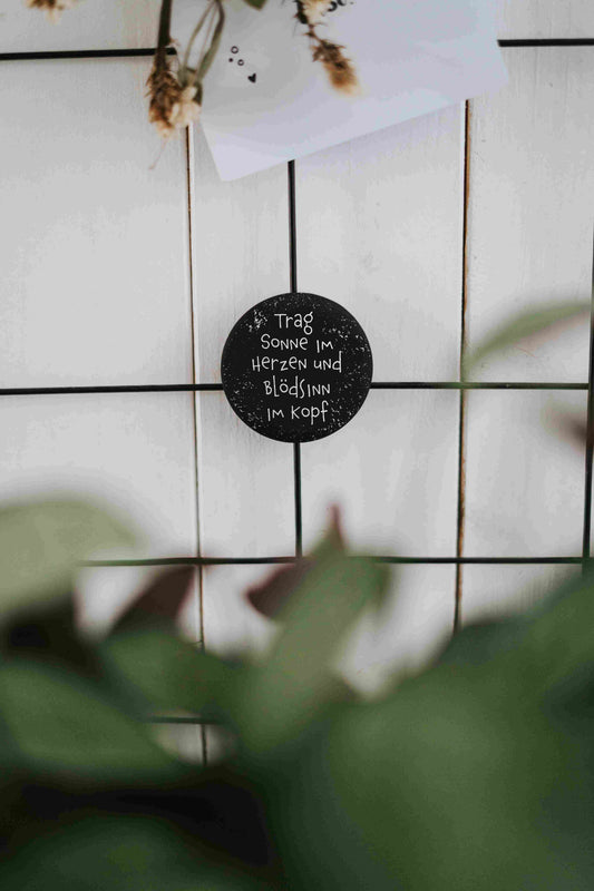 HG Magnet klein Sonne im Herzen