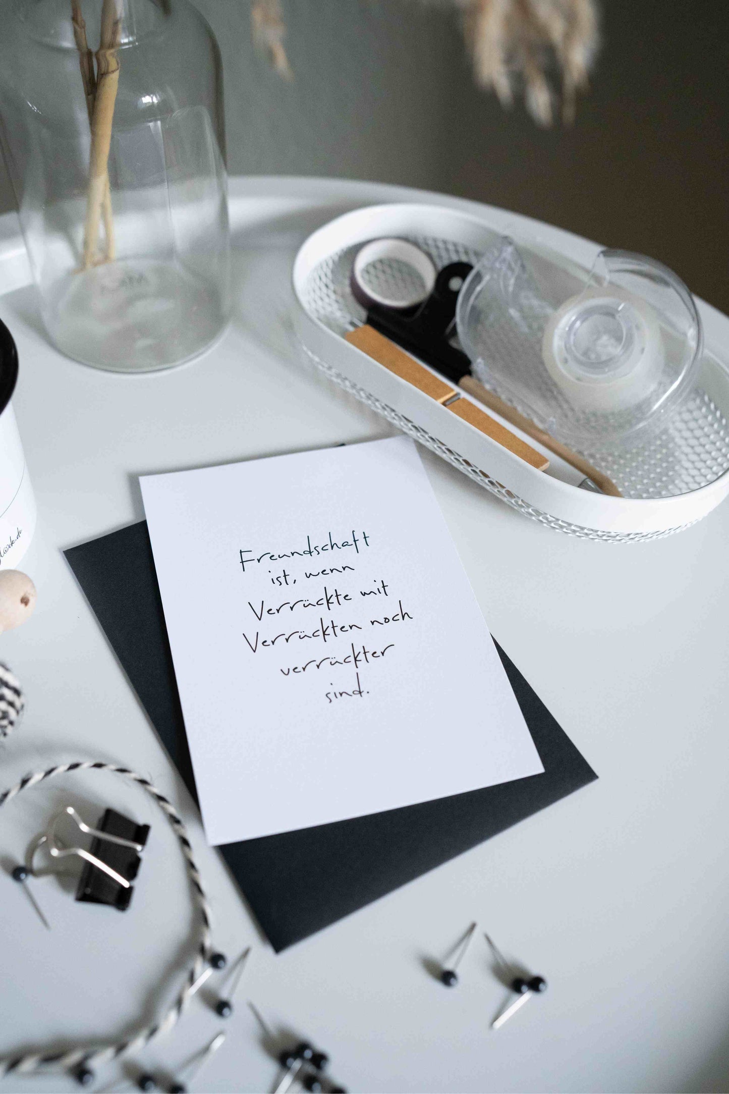 HG Postkarte · Freundschaft ist