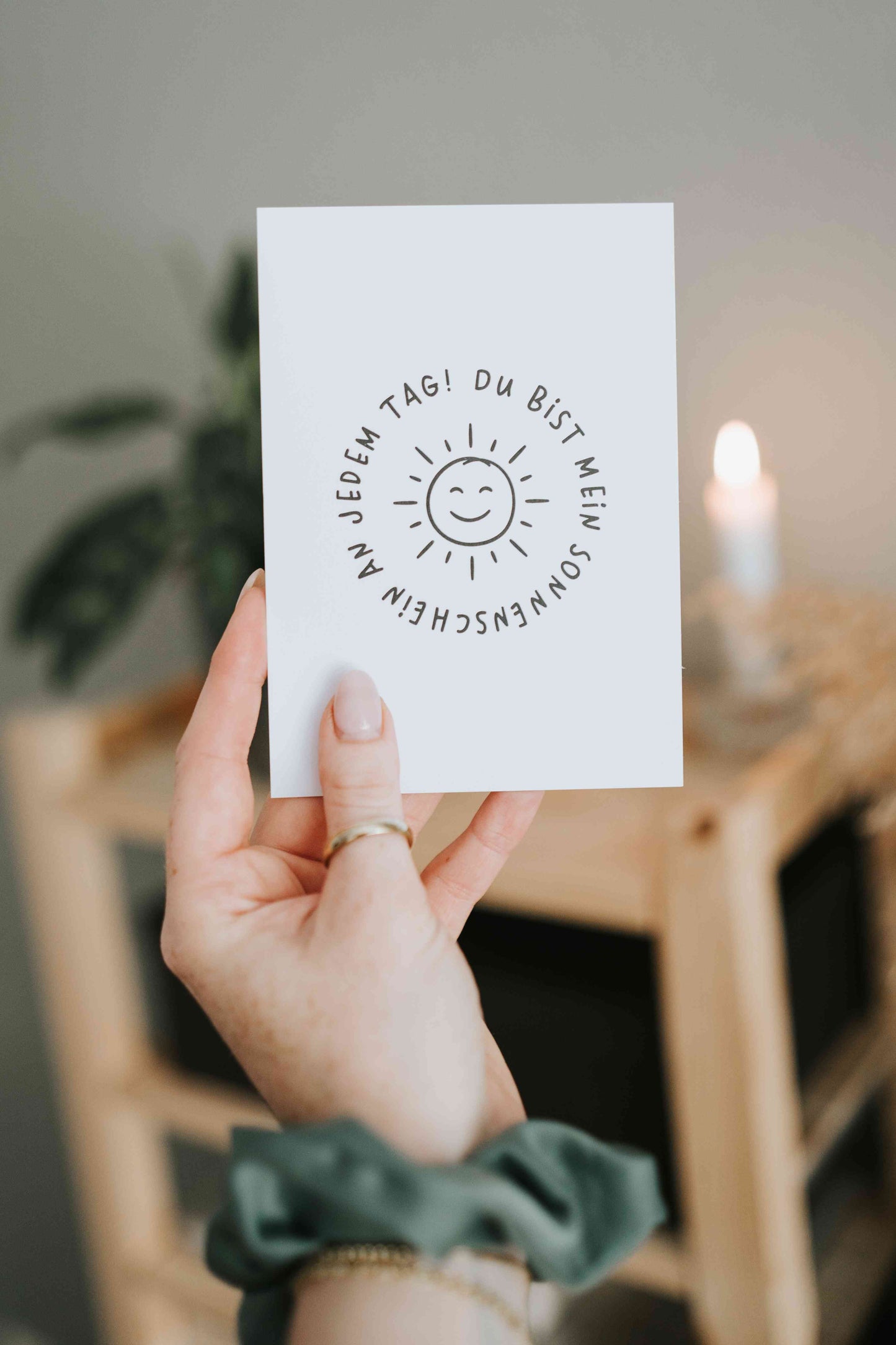 HG Postkarte Sonnenschein