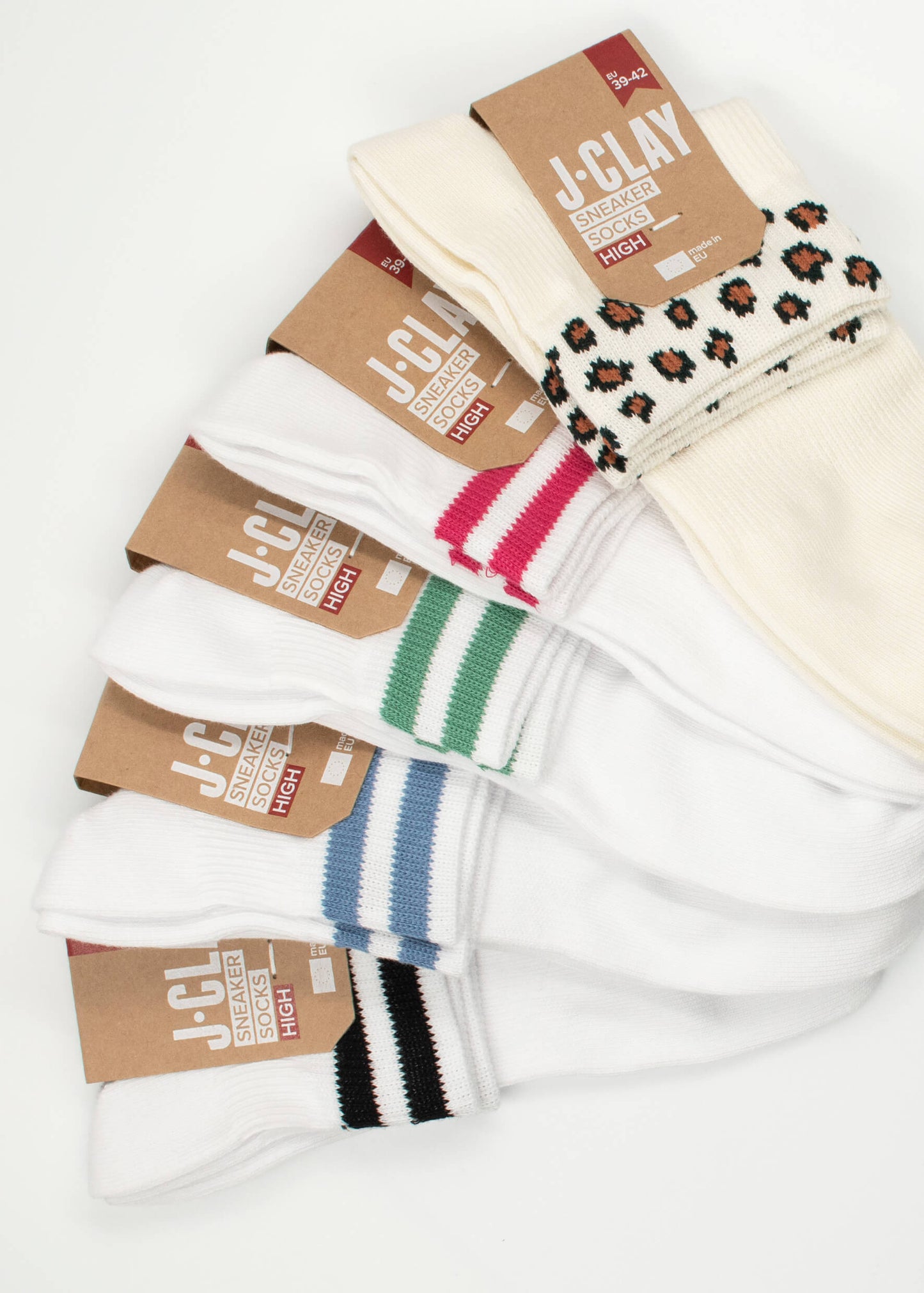 JCLeopard - Sneaker Socken High