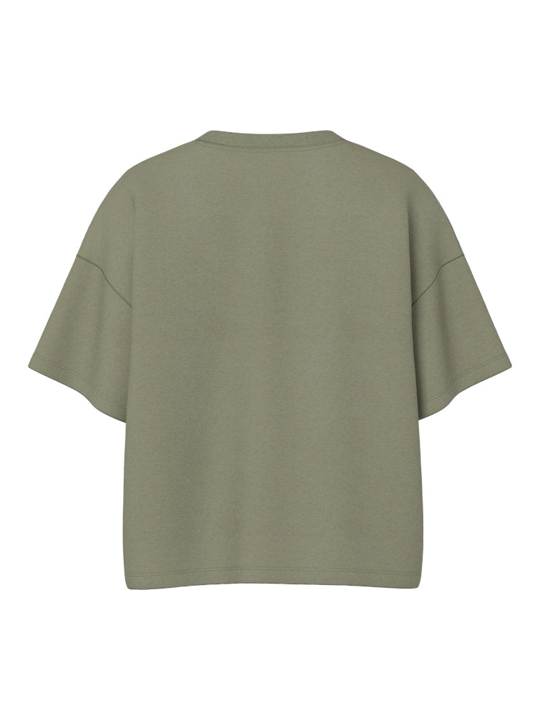 PCChilli Summer 2/4 Loose Sweat Deep Lichen Green