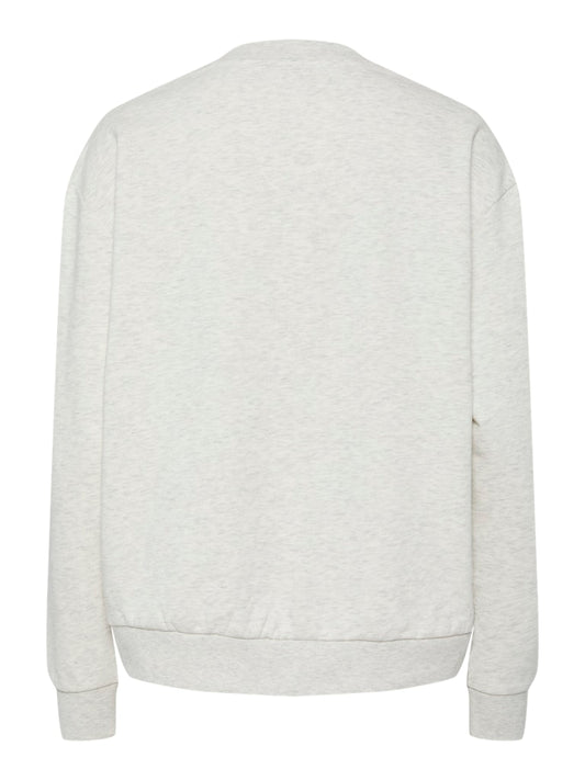 PCArina LS O-Neck Sweatshirt LGM