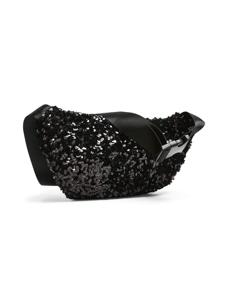 PCStephania Sequins Small Bumbag Black