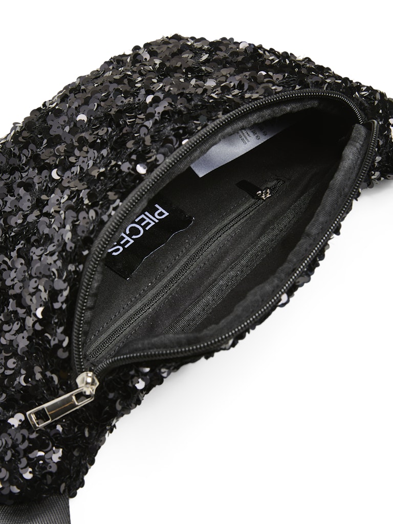 PCStephania Sequins Small Bumbag Black