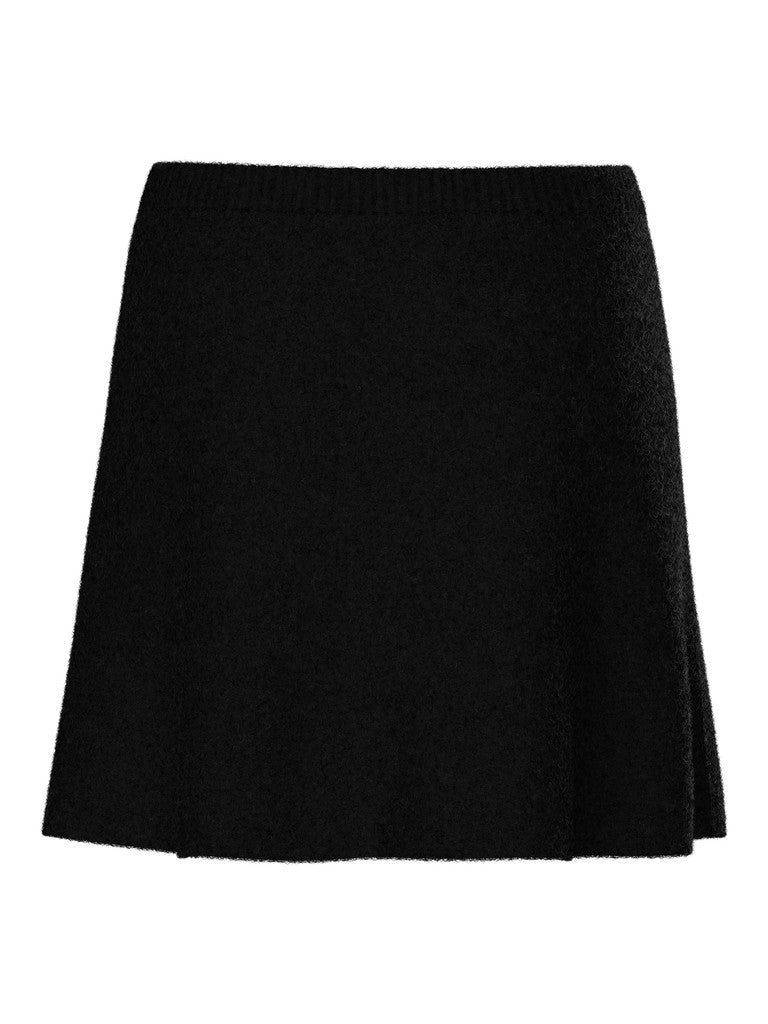 PCMalou HW Knit Skirt Black