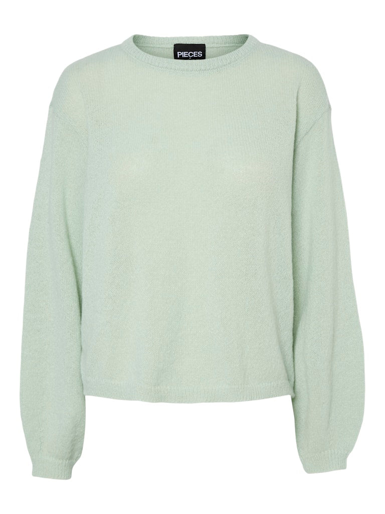 PCIda LS O-Neck Knit Cameo Green