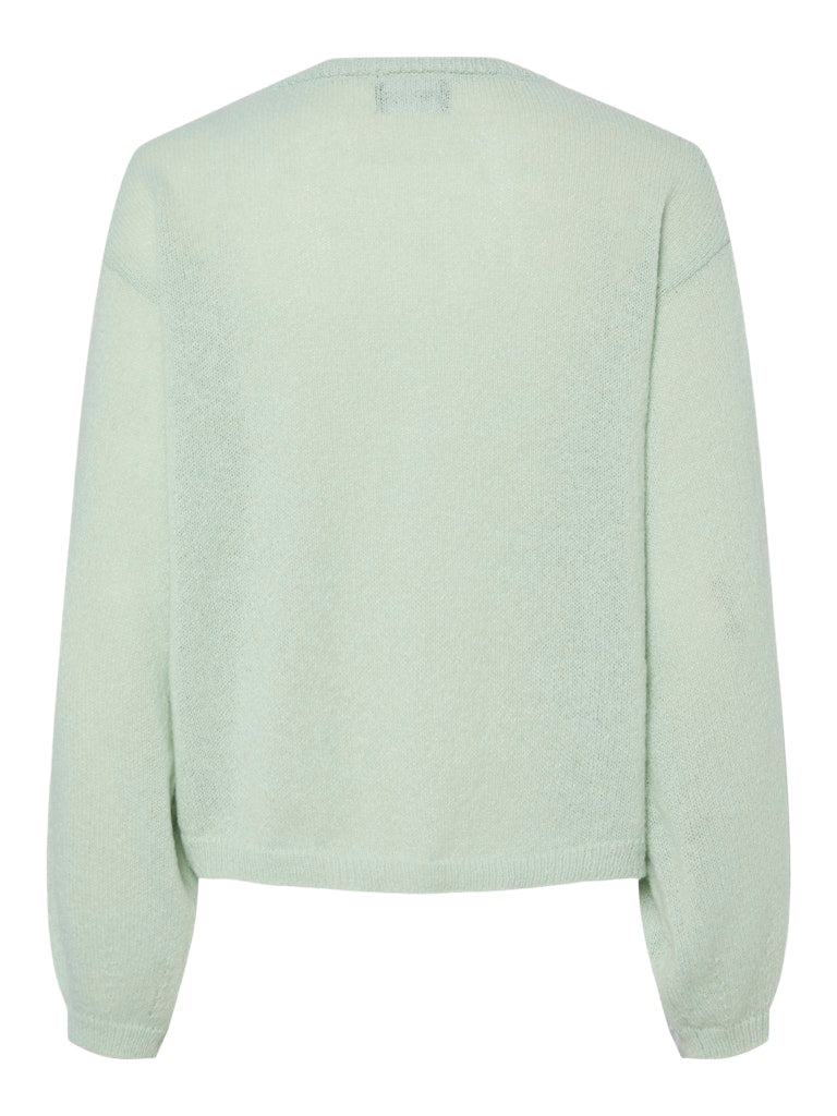 PCIda LS O-Neck Knit Cameo Green