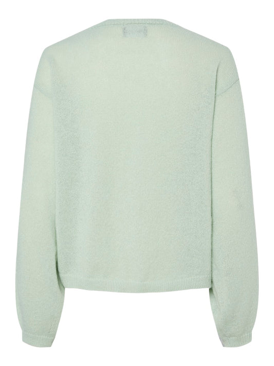 PCIda LS O-Neck Knit Cameo Green