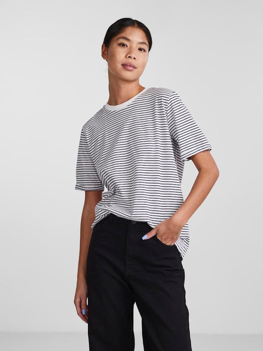 PCRia SS Fold Up Tee Maritime