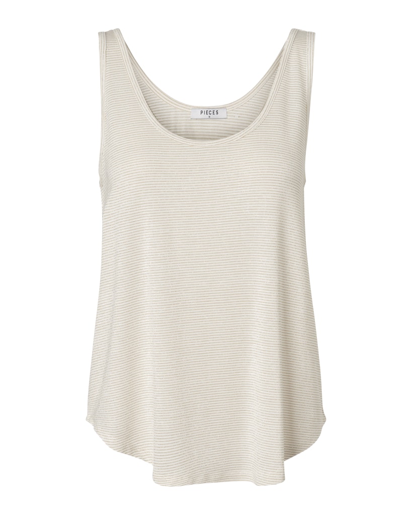 PCBillo Tank Top Lurex Bright White