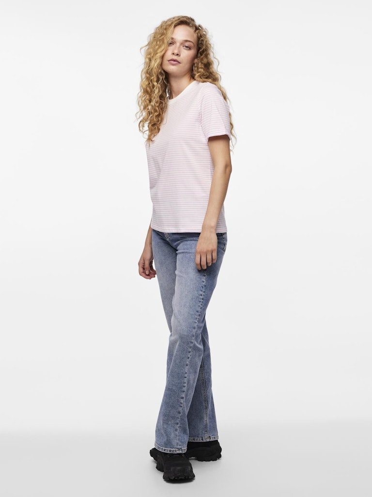 PCRia SS Fold Up Tee Pastel Lavender