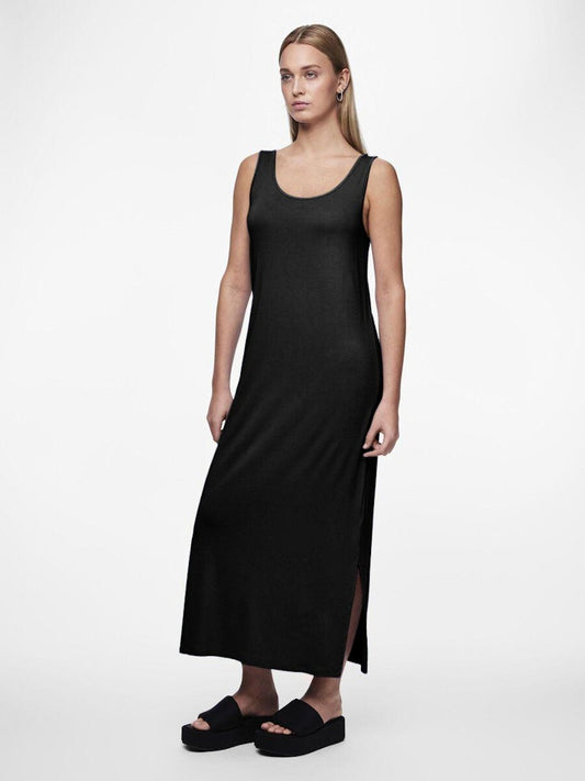 PCSofia Tank Ankle Dress Black