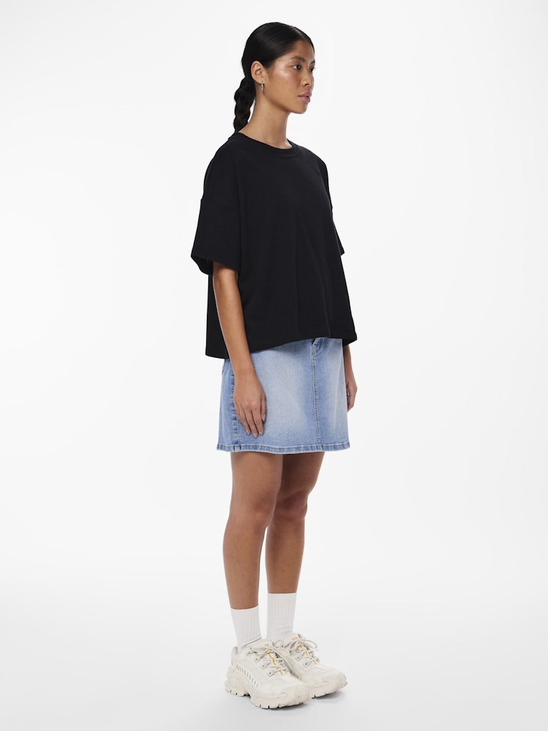 PCChilli Summer 2/4 Loose Sweat Black