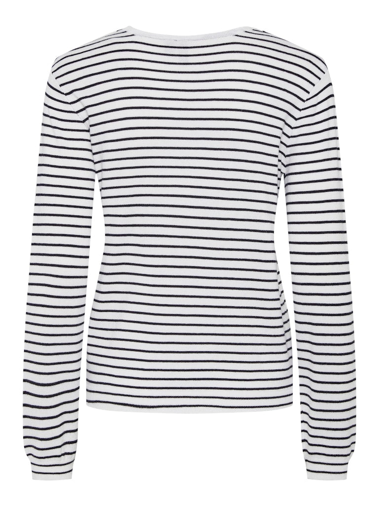 PCSonja LS Pullover Cloud Dancer