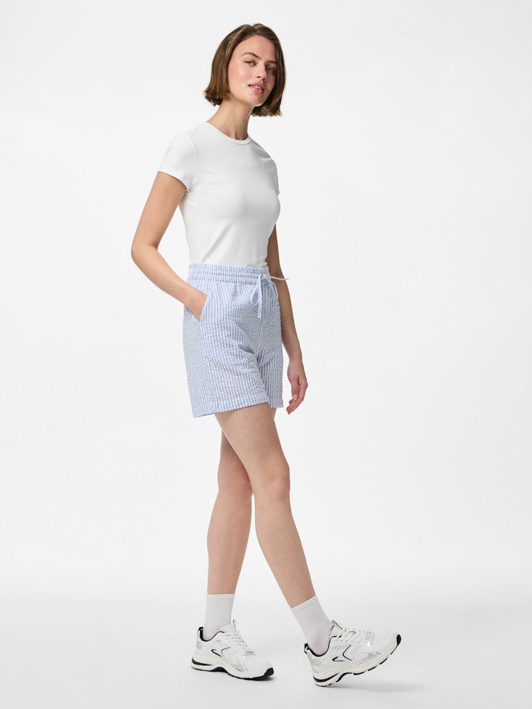 PCSally HW Loose String Shorts Hydrangea