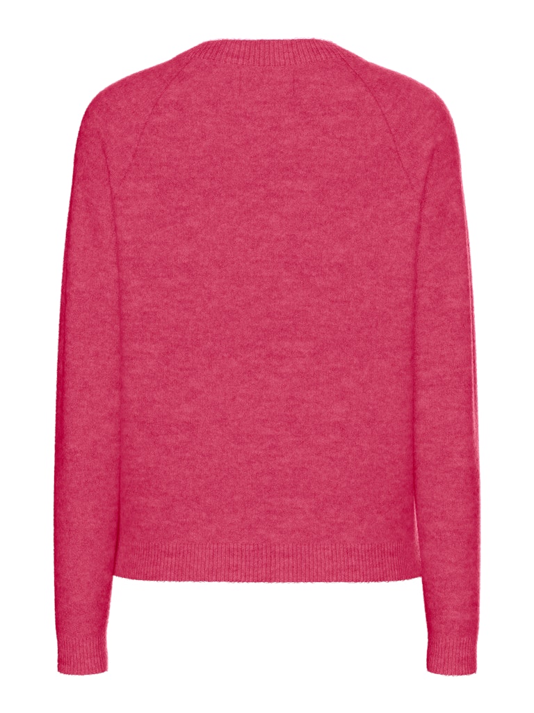 PCJuliana LS O-Neck Knit Beetroot Purple