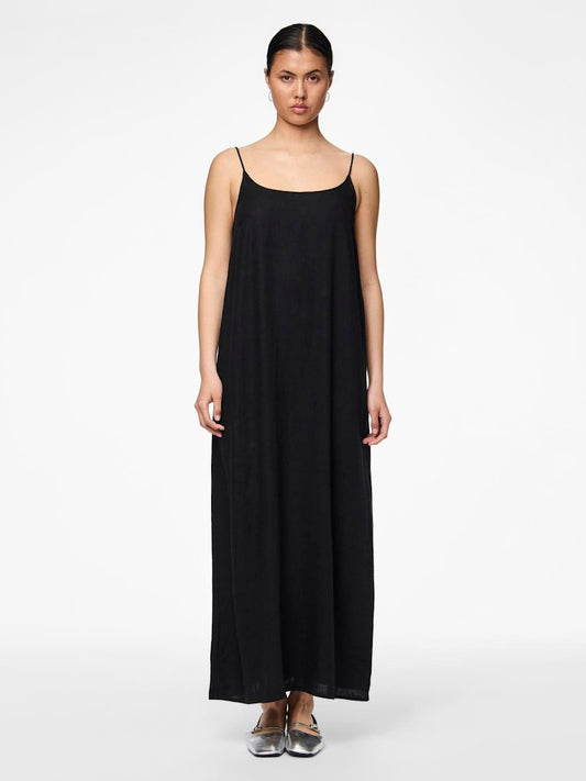 PCPia Strap Ankle Dress Black