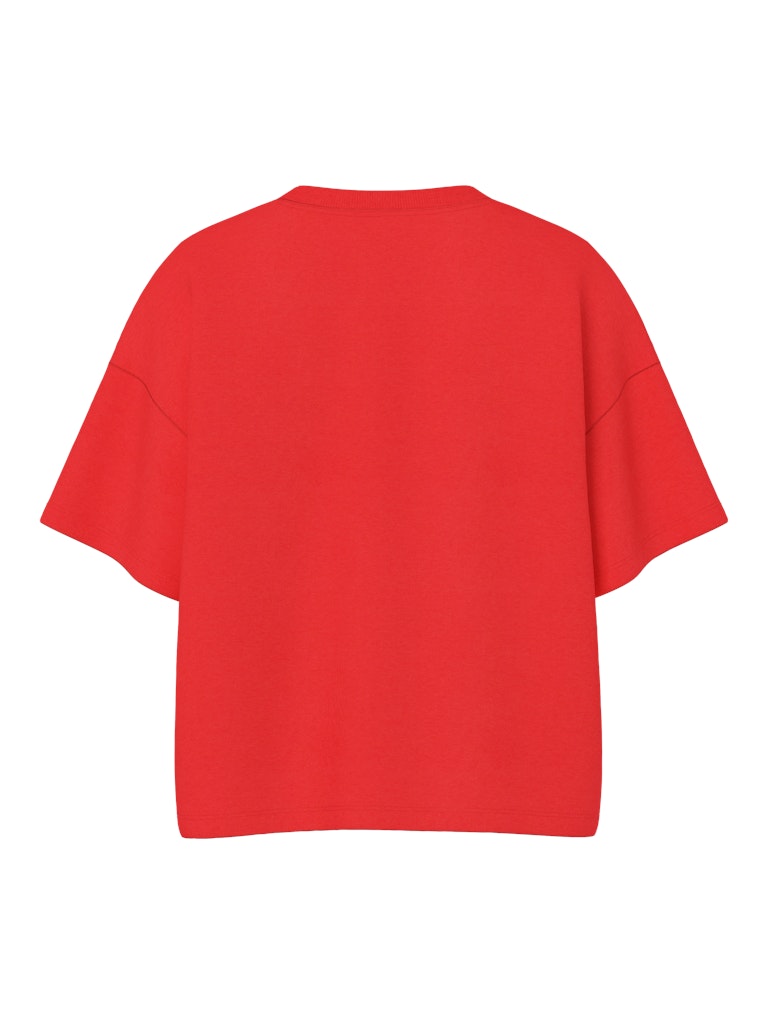 PCChilli Summer 2/4 Loose Sweat Poppy Red