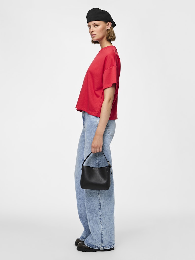 PCChilli Summer 2/4 Loose Sweat Poppy Red