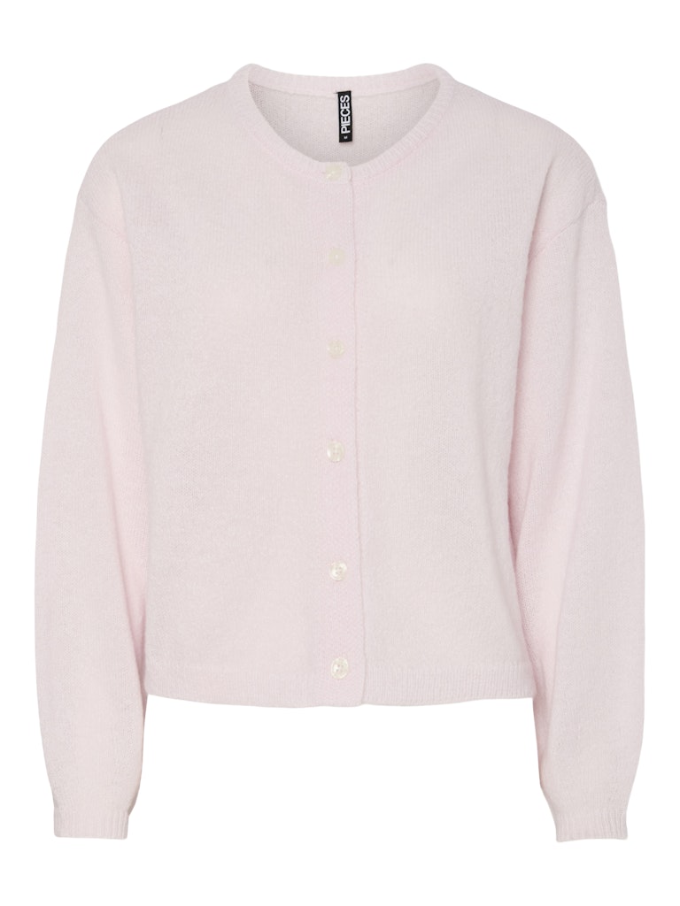 PCIda LS O-Neck Knit Cardigan Pink-A-Boo