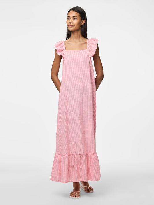 PCApia SL Square Ankle Dress Pink Lemonade