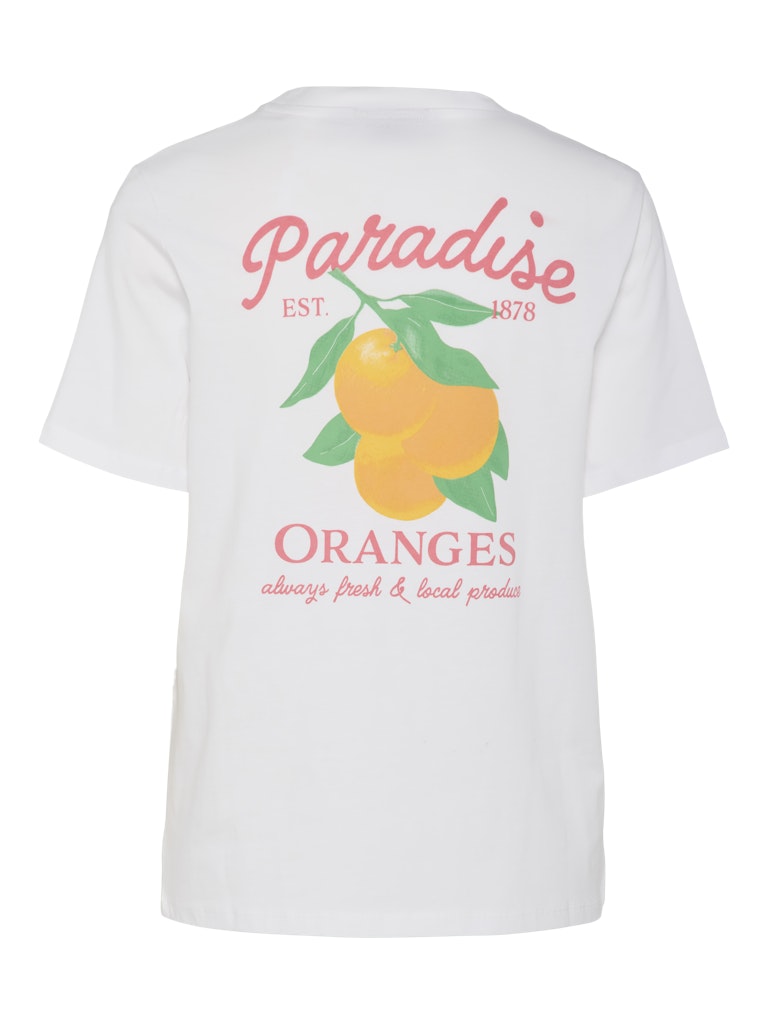 PCSummer SS Printed T-Shirt Paradies Oranges
