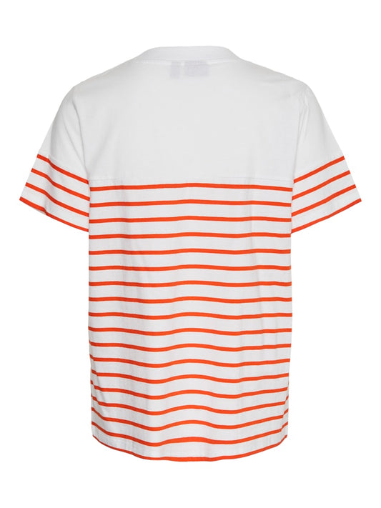 PCMia SS O-Neck T-Shirt Tangerine